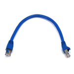 Monoprice 5898 networking cable Blue 12" (0.305 m) Cat6a