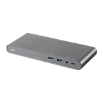 Monoprice 29434 notebook dock/port replicator Wired USB 3.2 Gen 1 (3.1 Gen 1) Type-C Gray