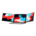 Mobile Pixels Trio 3.0 Pro Portable monitor Black 35.8 cm (14.1") LCD 2240 x 1400 pixels