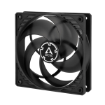 ARCTIC P12 PWM (Black/Transparent) Pressure-optimised 120 mm Fan with PWM