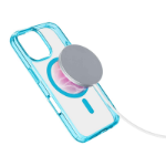 Cellularline Iconic Mag - iPhone 16 Pro Transparent case with colored edges compatible with Magsafe ecosystem
