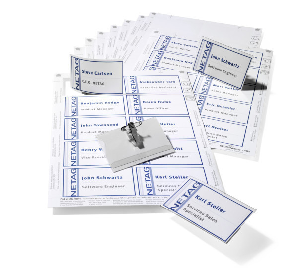 Durable 818200 identity badge/badge holder 20 pc(s)