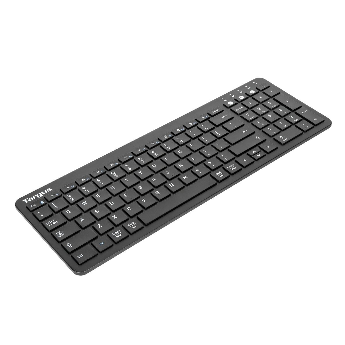 Image of Targus AKB863US keyboard RF Wireless + Bluetooth QWERTY US...