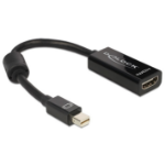 DeLOCK Adapter mini Displayport / HDMI 0.18 m HDMI Type A (Standard) Black