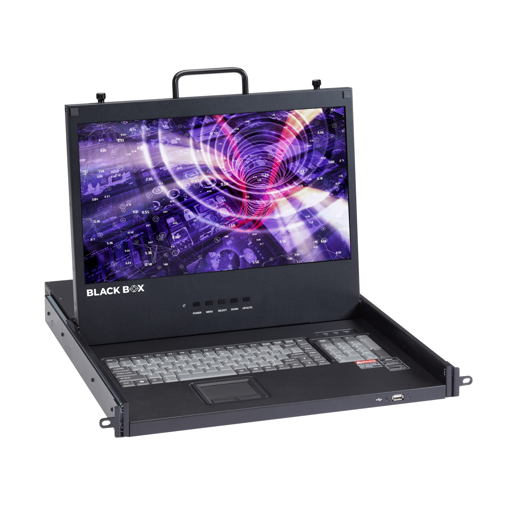 Black Box KVT617A rack console 43.9 cm (17.3") 1920 x 1080 pixels
