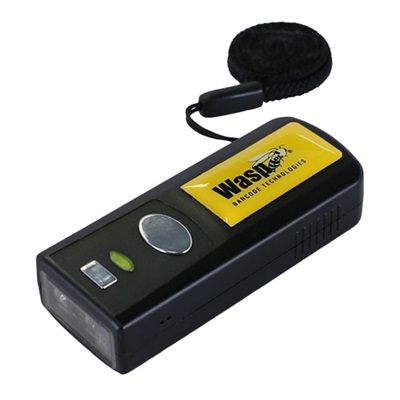 Image of Wasp WWS110i Handheld bar code reader 1D Laser Black, Yellow