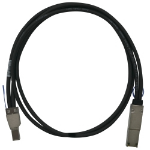 QNAP CAB-SAS05M-8644-8088 Serial Attached SCSI (SAS) cable 1 m Black, Metallic