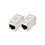 Digitus CAT 6A modular couplers, shielded - 2 pieces