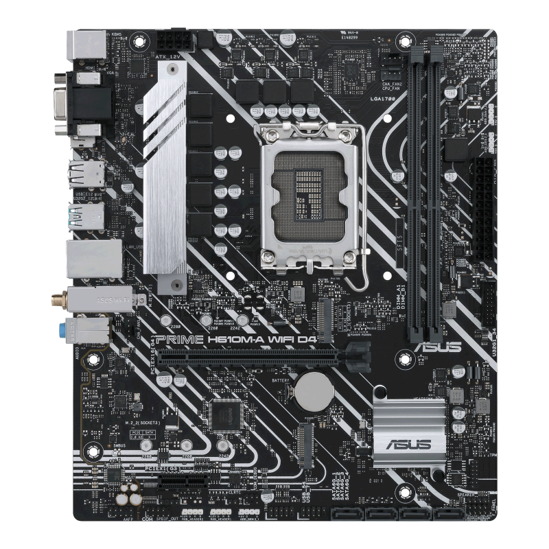 PRIME H610M-A WIFI D4 Intel H610 LGA 1700 micro ATX