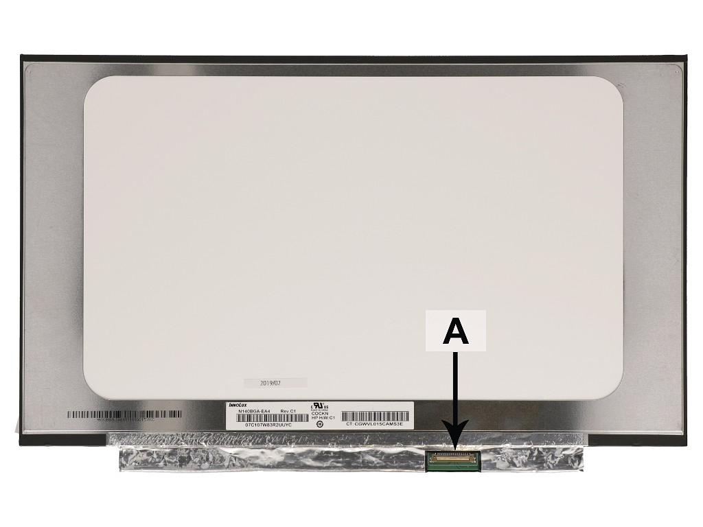 Image of 2-Power 2P-B140XTN07.2 HW1A notebook spare part Display