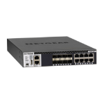 NETGEAR M4300-8X8F Managed L3 10G Ethernet (100/1000/10000) 1U Black