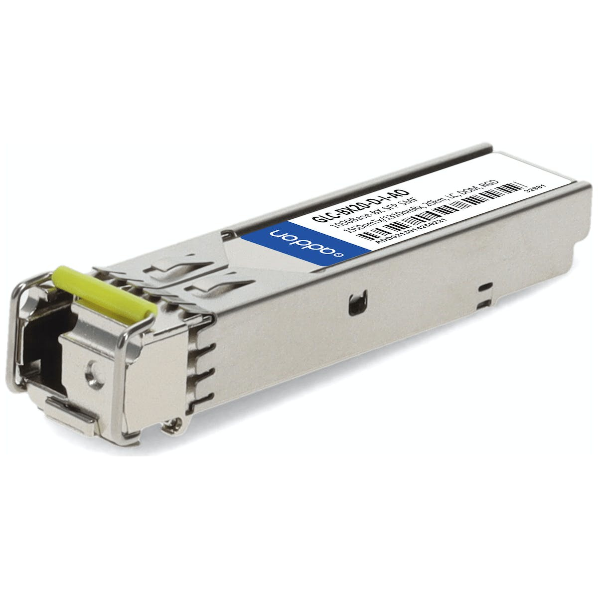 AddOn Networks GLC-BX20-D-I-AO Compatible SFP 20 km TAA Compliant Transceiver AddOn Networks GLC-BX20-D-I-AO Compatible SFP 20 km TAA Compliant Transceiver