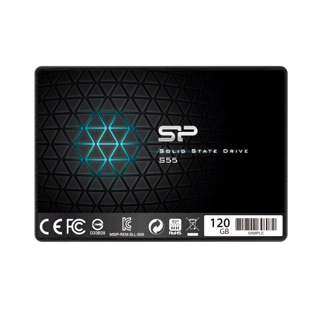 Image of Silicon Power Slim S55 2.5" 120 GB Serial ATA III TLC