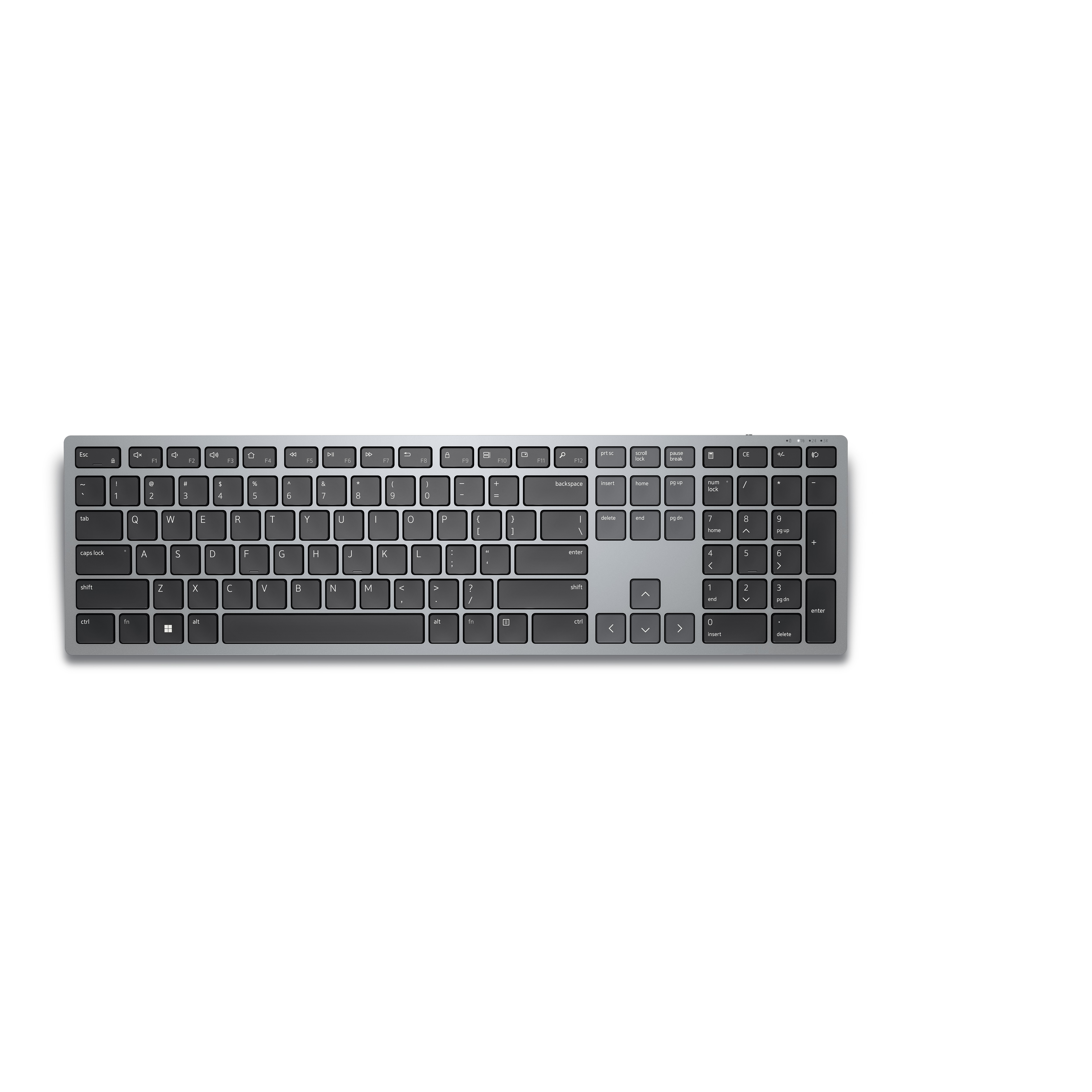 Image of DELL KB700 keyboard Bluetooth AZERTY French Grey