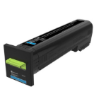 Lexmark 72K20C0 Toner-kit cyan return program, 8K pages ISO/IEC 19798 for Lexmark CS 820/CX 820/CX 860