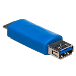 Akyga AK-AD-25 cable gender changer usb type A usb type micro-B Blue