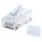 Intellinet 790611 wire connector RJ-45 Transparent, White