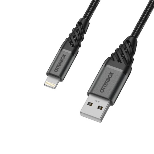 OtterBox Premium Cable USB A-Lightning 2M, black