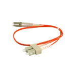 Synergy 21 2.0m OM2 LC - SC fibre optic cable 2 m Orange