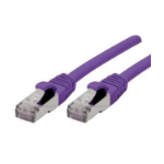 Dexlan 858515 networking cable Violet 0.5 m Cat6a S/FTP (S-STP)
