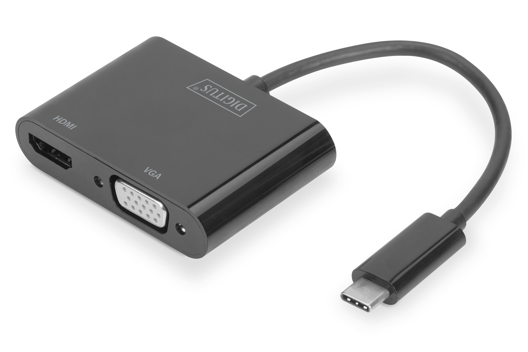 Digitus USB Type-C™ - HDMI + VGA Adapter