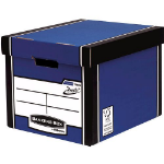 Bankers Box Fellowes Premium Tall Archive Box Blue (Pack 5) 7260618