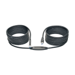 Tripp Lite U328-025 USB 3.0 SuperSpeed Active Repeater Cable (A to B M/M), 25 ft. (7.62 m)