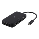 Deltaco USBC-MULTI laptop dock/port replicator USB 3.2 Gen 1 (3.1 Gen 1) Type-C Black