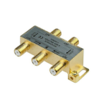 Monoprice 10015 cable splitter/combiner Gold