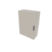 Middle Atlantic 9RU Low Profile Wall Rack 4U Pivot, 5U Fixed, 42 Inches Deep - Putty