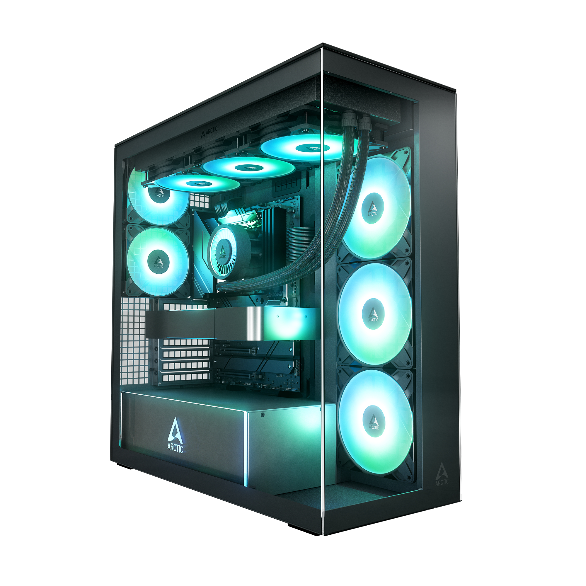 XTENDER BLK CLEAR GLASS CASE thumbnail