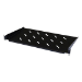 Cablenet 1u 300mm Cantilever Vented Shelf Black (450mm Cab) (20Kg)