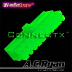 AC Ryan Connectx™ ATX20pin Female - UVGreen 100x Green