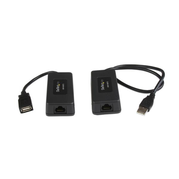Image of StarTech.com 1 Port USB over Cat5 / Cat6 Ethernet Extender - up to...