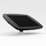 Bouncepad Swivel Desk | Apple iPad Pro 1/2 Gen 12.9 (2015 - 2017) | Black | Covered Front Camera and Home Button |