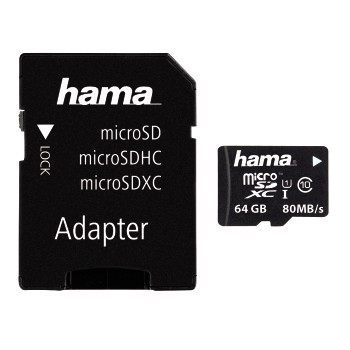 Hama Microsdxc 64Gb Uhs-I Class 10