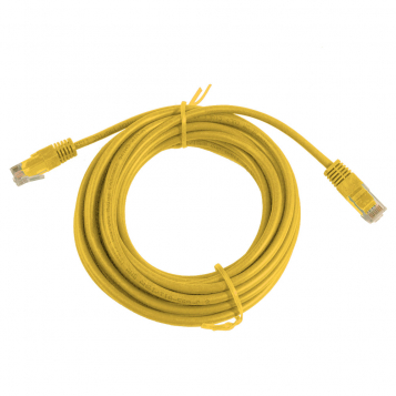 Pro Series CAT5E UTP Yellow Patch Cable - 5m thumbnail