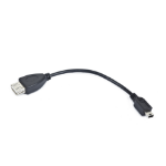 Gembird USB OTG AF to Mini-BM cable, 0.15 m