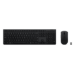 Lenovo 4X31K03968 toetsenbord Inclusief muis Kantoor RF-draadloos + Bluetooth Belgisch, Engels Grijs