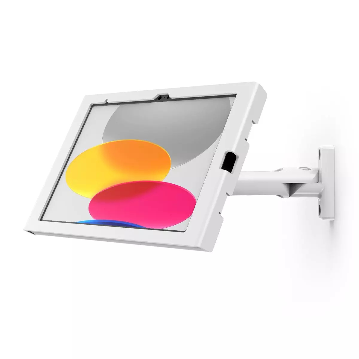 Compulocks iPad 10.9" 10th Gen Swell Enclosure Swing Wall Mount White