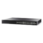 Cisco SF350-24P Managed L2/L3 Fast Ethernet (10/100) Power over Ethernet (PoE) Black