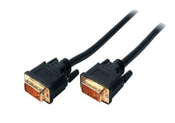 Image of shiverpeaks 2m DVI-D - - - Männlich - - Gold - Schwarz CO - Cable...