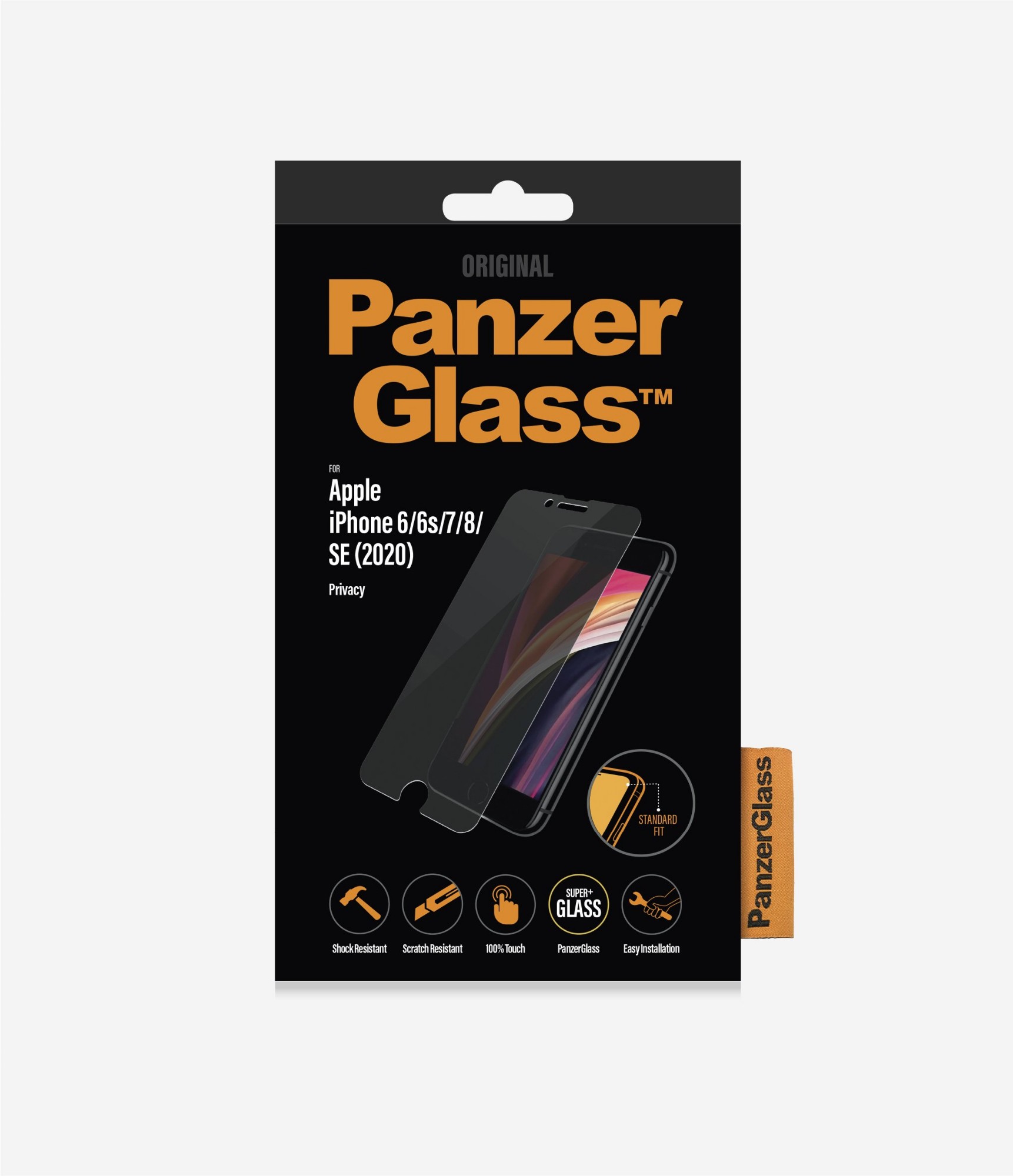 PanzerGlass Apple iPhone 6/6s/7/8/SE (2020) Standard Fit Privacy