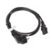 Lanberg CA-C13C-10CC-0018-BK power cable Black 1.8 m C13 coupler CEE7/7