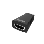 Hama 00200347 tussenstuk voor kabels HDMI Type C (Mini) HDMI Zwart