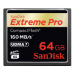 Sandisk 64GB Extreme Pro CF 160MB/s memoria flash CompactFlash