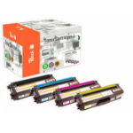 Peach 112066 toner cartridge 4 pc(s) Compatible Black, Cyan, Magenta, Yellow