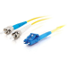 C2G 85542 cable de fibra optica 3 m LC ST OFNR Turquesa