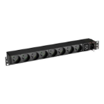 Eaton FlexPDU 8 FR power distribution unit (PDU) 9 AC outlet(s) 1U Black