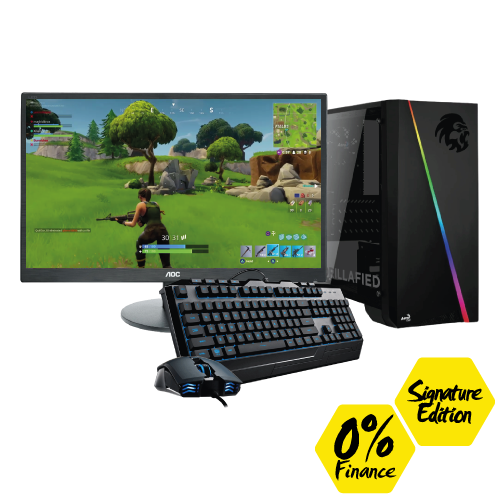 Gorilla Gaming Lite v2 Signature Edition - Ryzen 3 3200G 3.6GHz, 8GB RAM, 240GB SSD, GTX 1050 2GB Gorilla Gaming Lite v2 Signature Edition - Ryzen 3 3200G 3.6GHz, 8GB RAM, 240GB SSD, GTX 1050 2GB